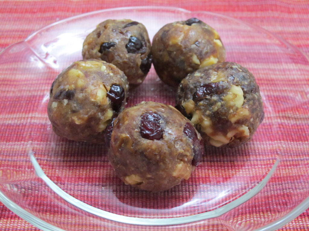 Photo of Low Impact Creations' Walnut Cranberry Balls